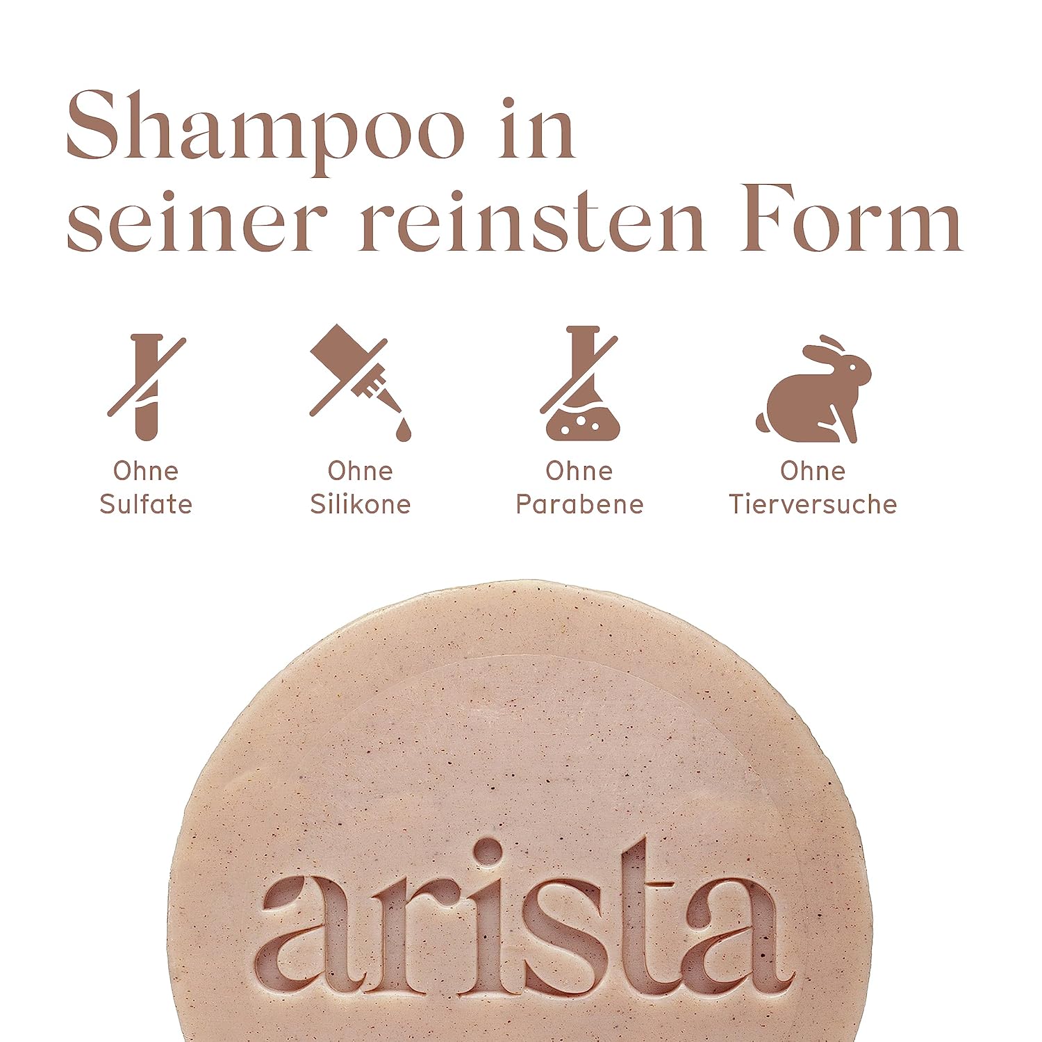 Thumbnail 2 de Arista Shampoo für lockiges Haar – ayurvedisches festes Shampoo mit Süßmandelöl, Reetha & Sheabutter (Reisegröße)