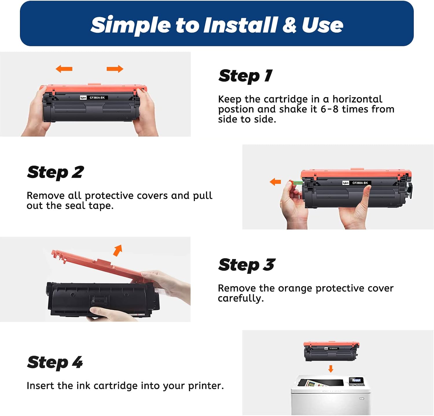 Thumbnail 6 de 130A Toner Cartridge 4-Pack