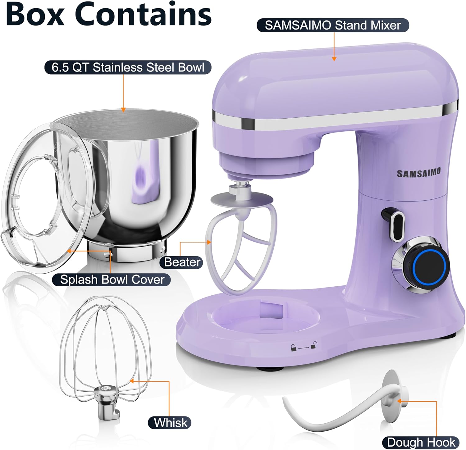 Detalle 2 de Stand Mixer 6.5QT