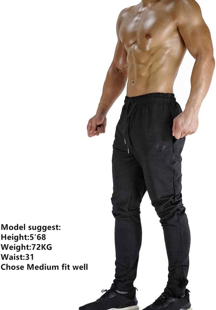 Detalle 1 de BROKIG Men's Joggers with Ankle Zippers