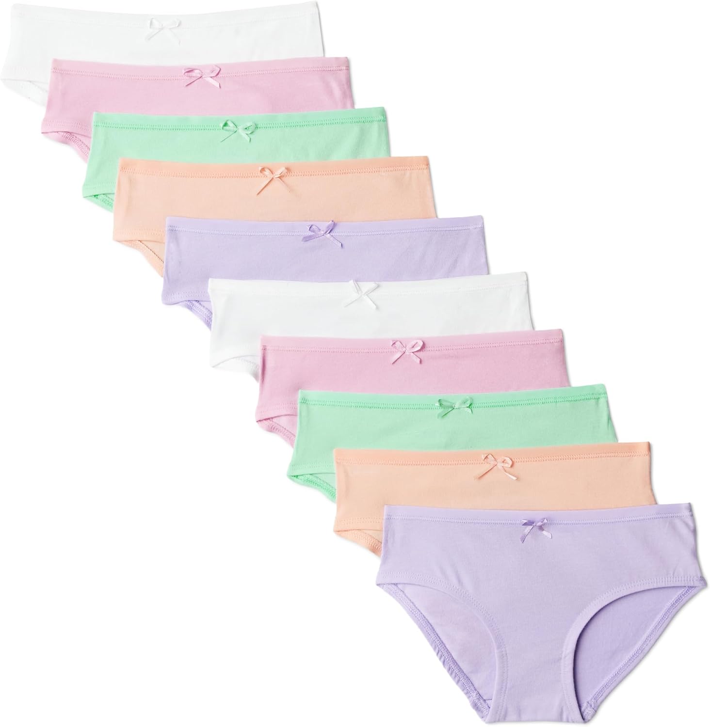 Detalle de Amazon Essentials Girl's Cotton Jersey Bikini Pants