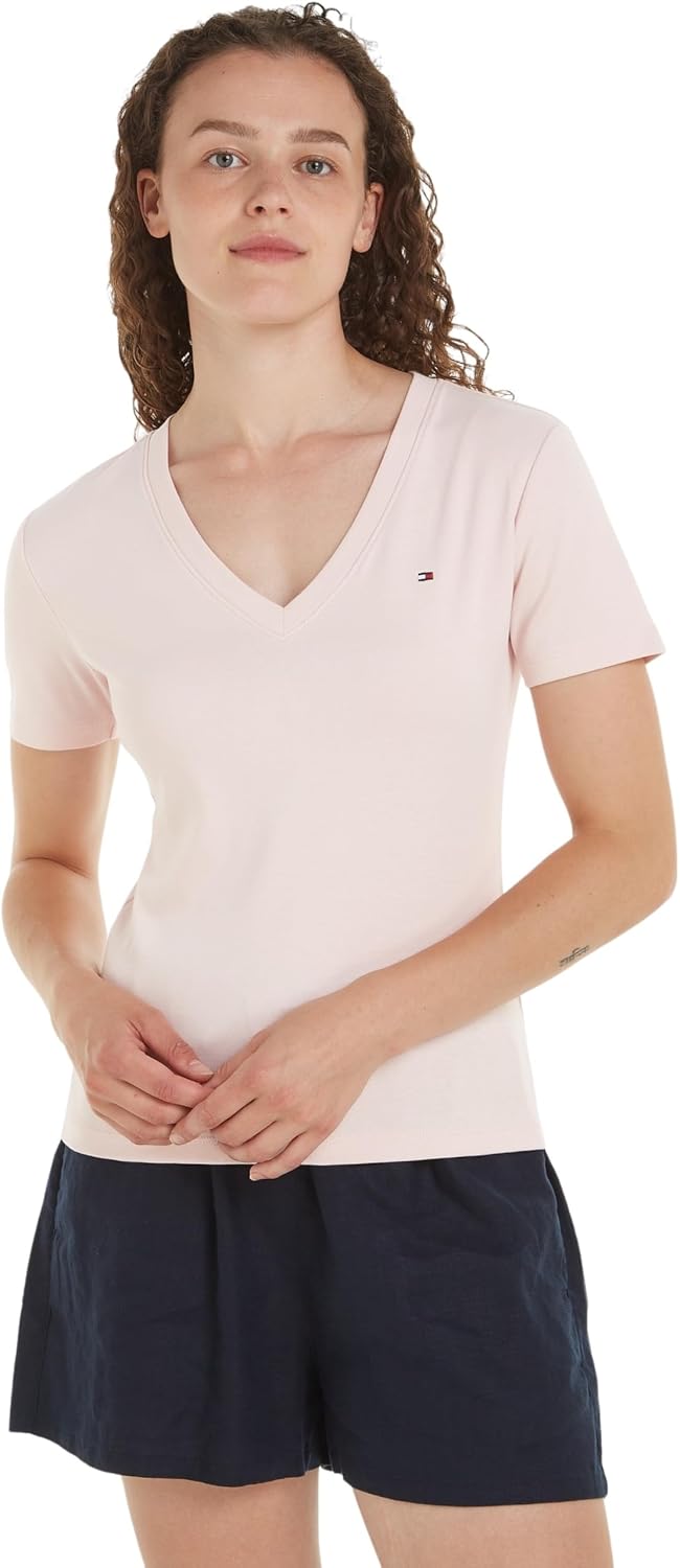 Thumbnail 6 de Tommy Hilfiger Women's New Slim Cody V-Neck Short Sleeve T-Shirt