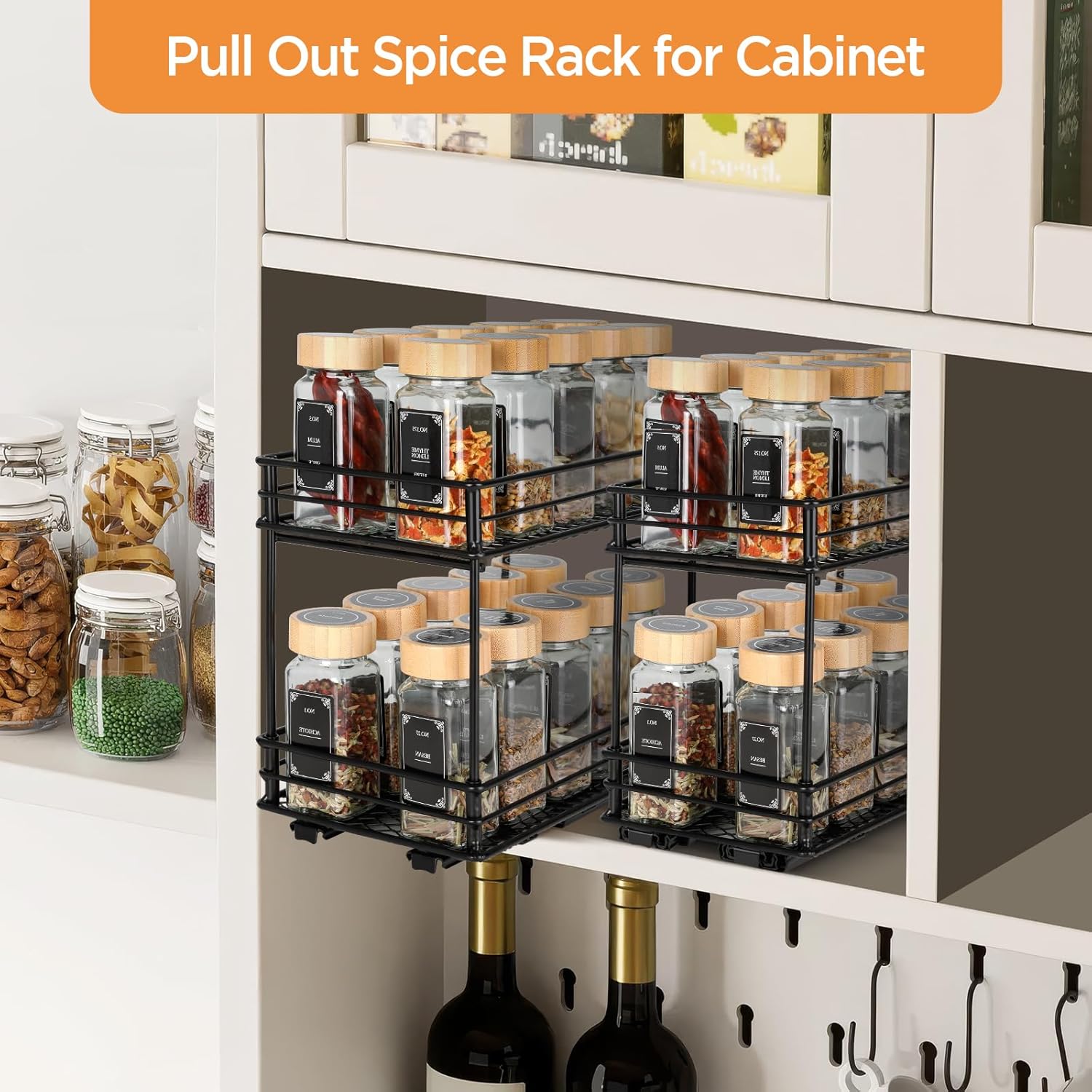 Thumbnail 5 de VINATO Organizador de Especias Deslizante 26x15x21,8