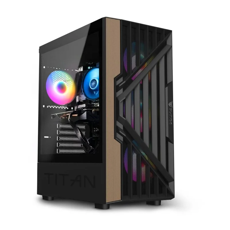 Detalle de PC Racing AMD Ryzen 5 5600G 🚀 16GB/480GB SSD/RX 6600