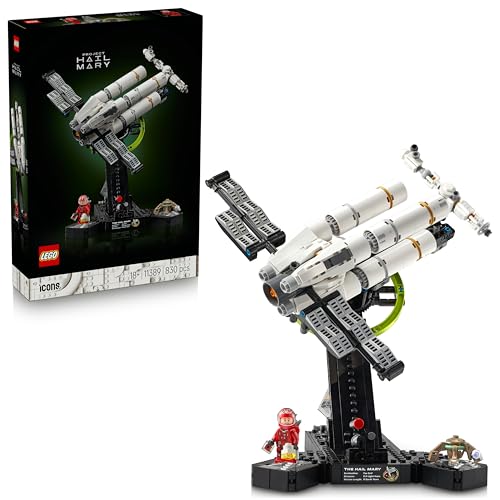 Detalle de LEGO Icons Project Hail Mary – Miniature Spaceship Model Kit for Adults (11389)