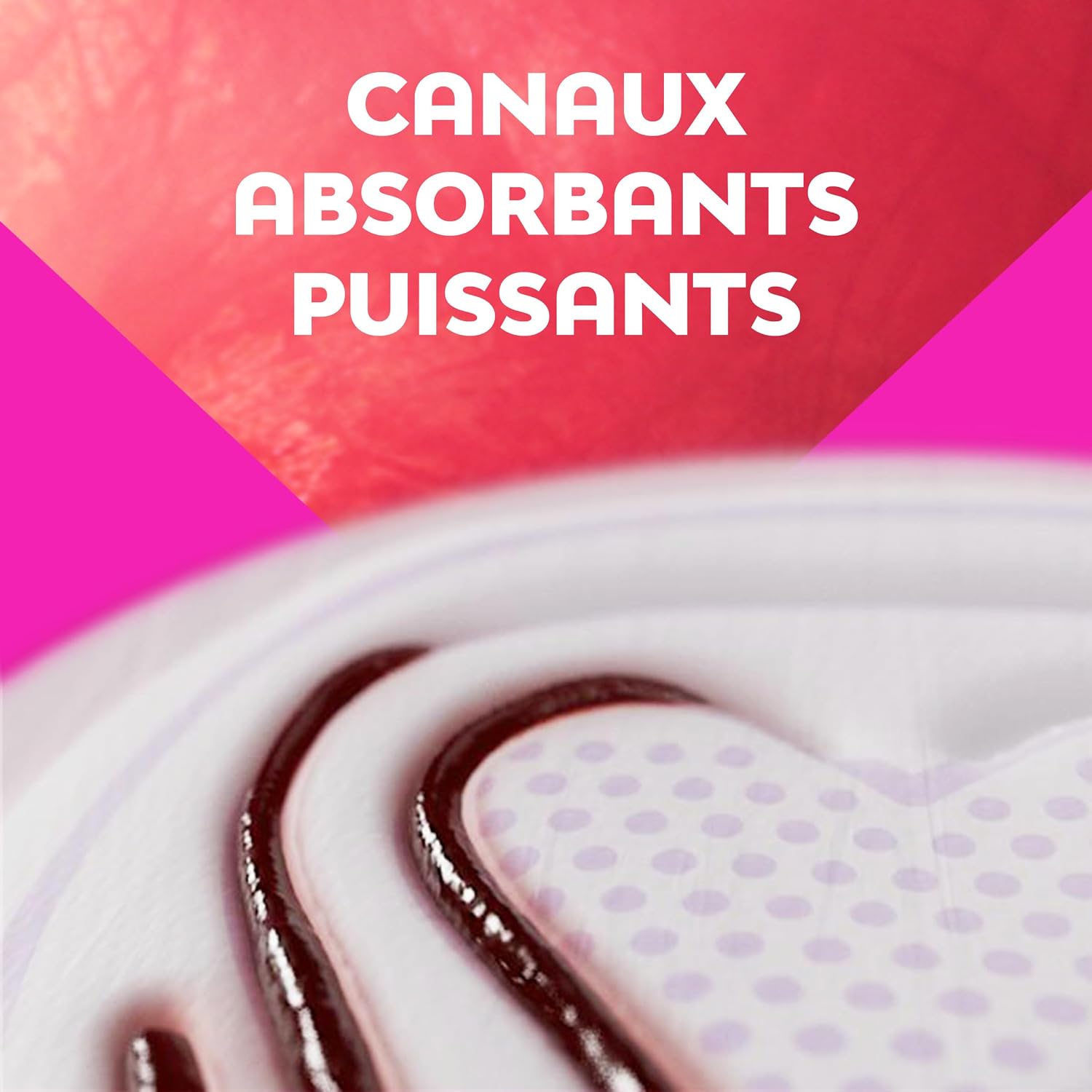 Detalle de Nana Ultra Régulier Plus – Serviettes Hygiéniques avec Ailettes, Flux Modérés, 28 unités en pochette individuelle