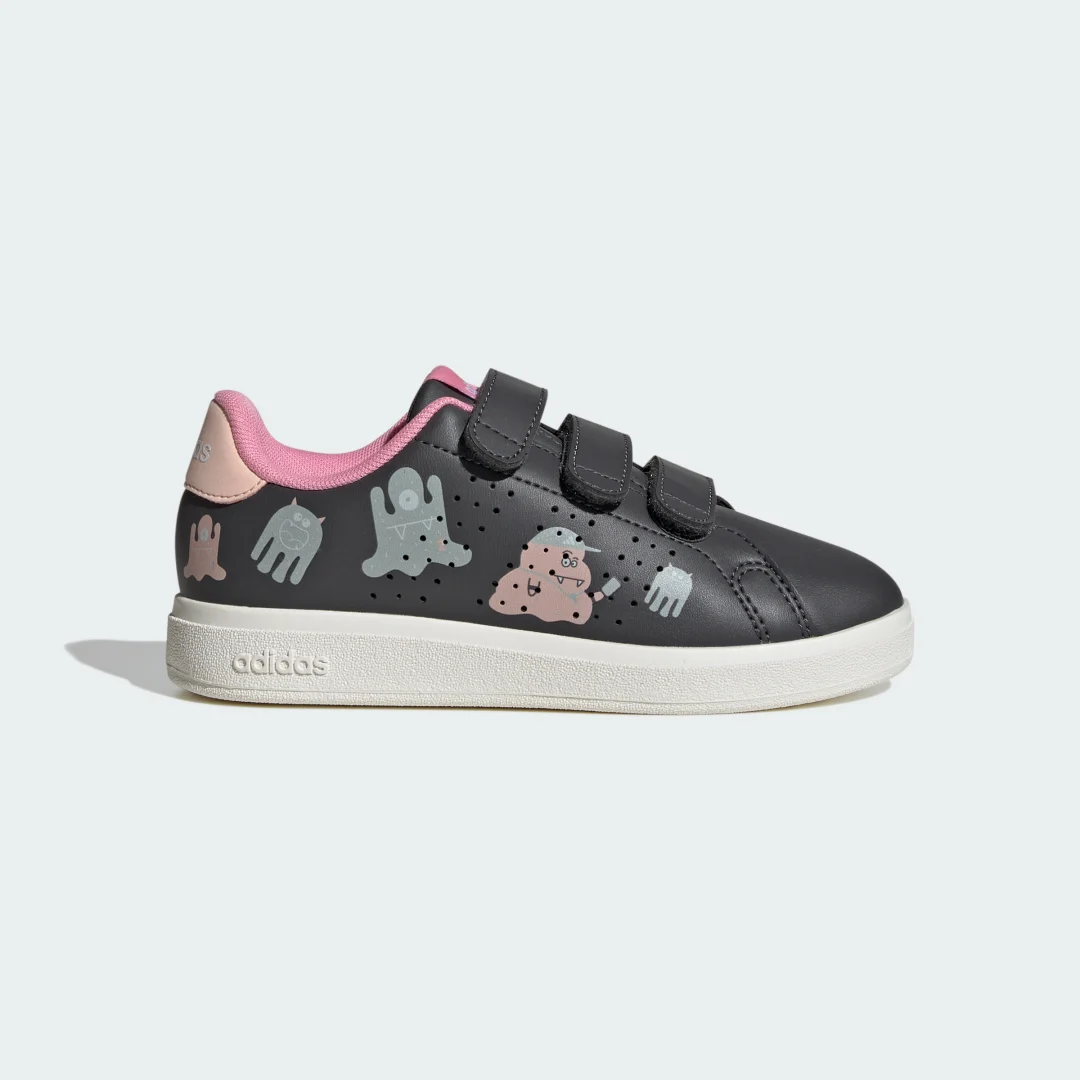 Detalle de ADIDAS ADVANTAGE BASE 2.0 SHOES CHILDREN: zapatilla cómoda en gris para peques