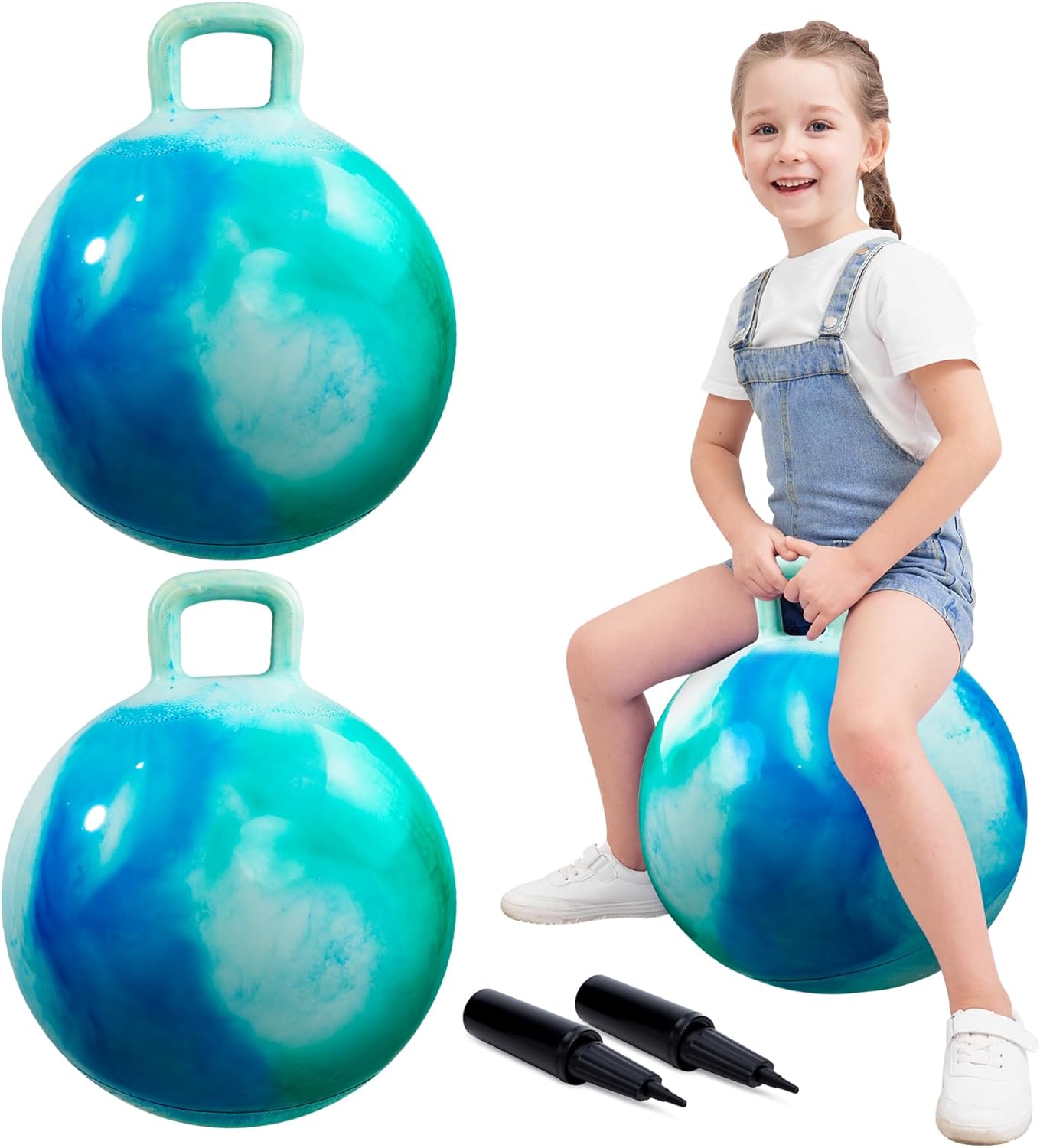 Thumbnail 6 de INPODAK Space Hopper 18-inch hopper ball with handle for kids (age 3–6)