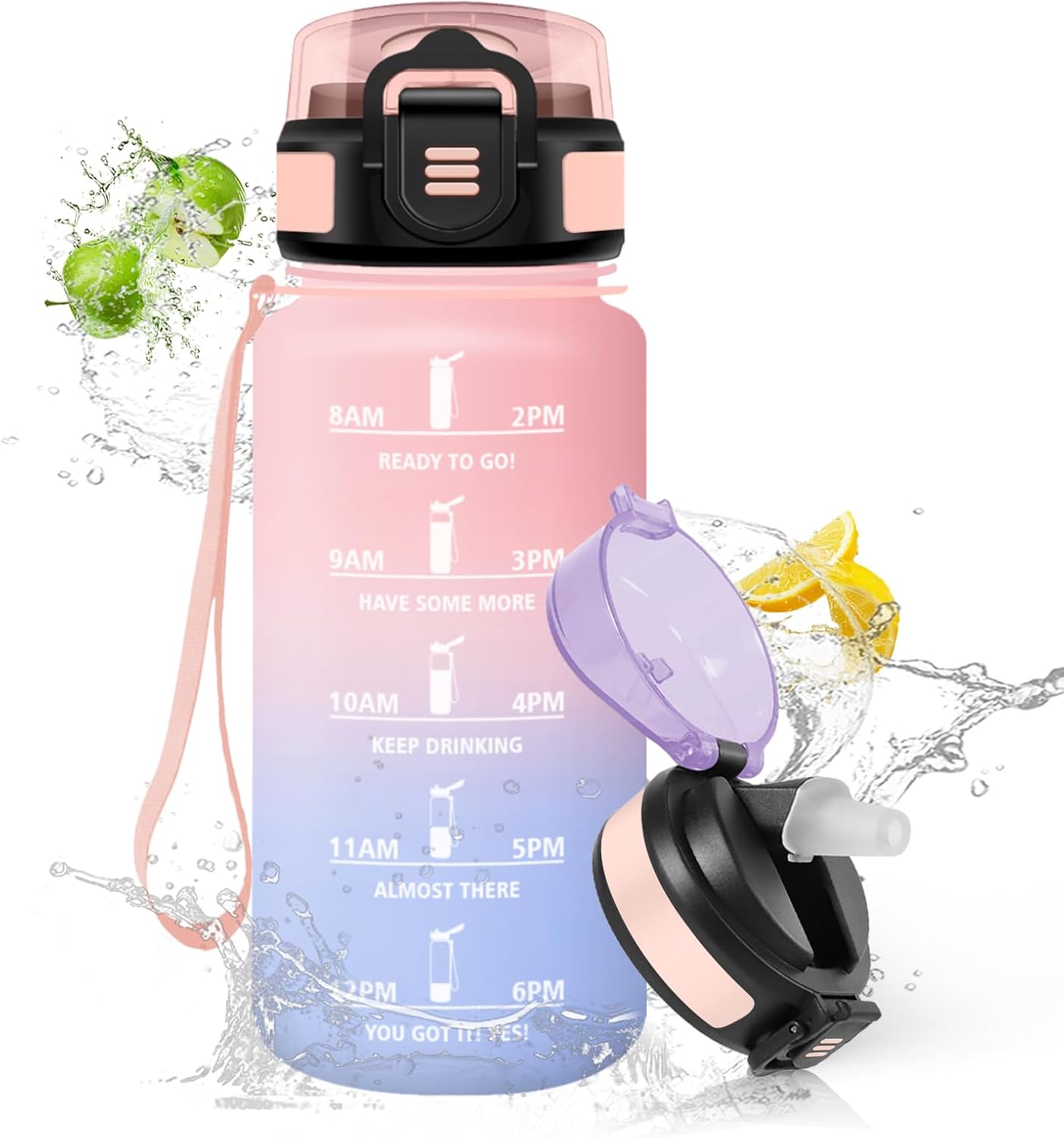 Detalle de HoneyHolly Botella Agua 500 ml para niños