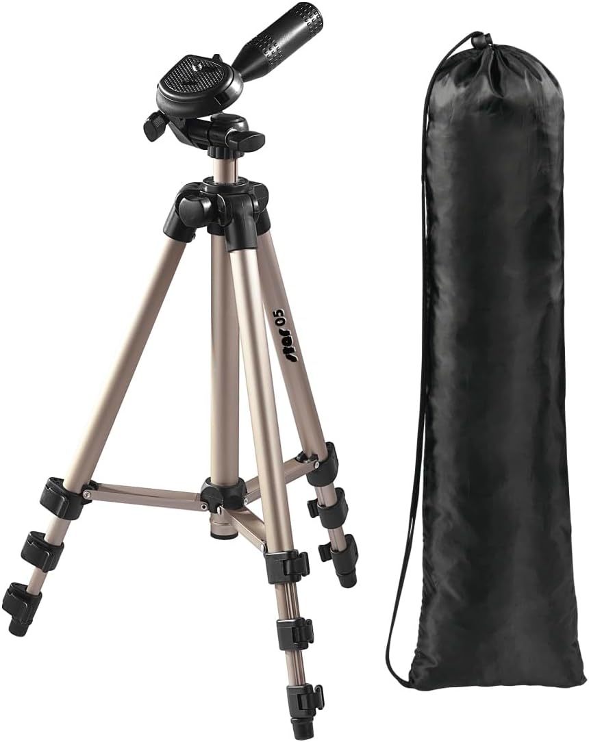 Thumbnail 3 de Hama Star 5 tripod with 3-way head and 36–105 cm height (champagne)