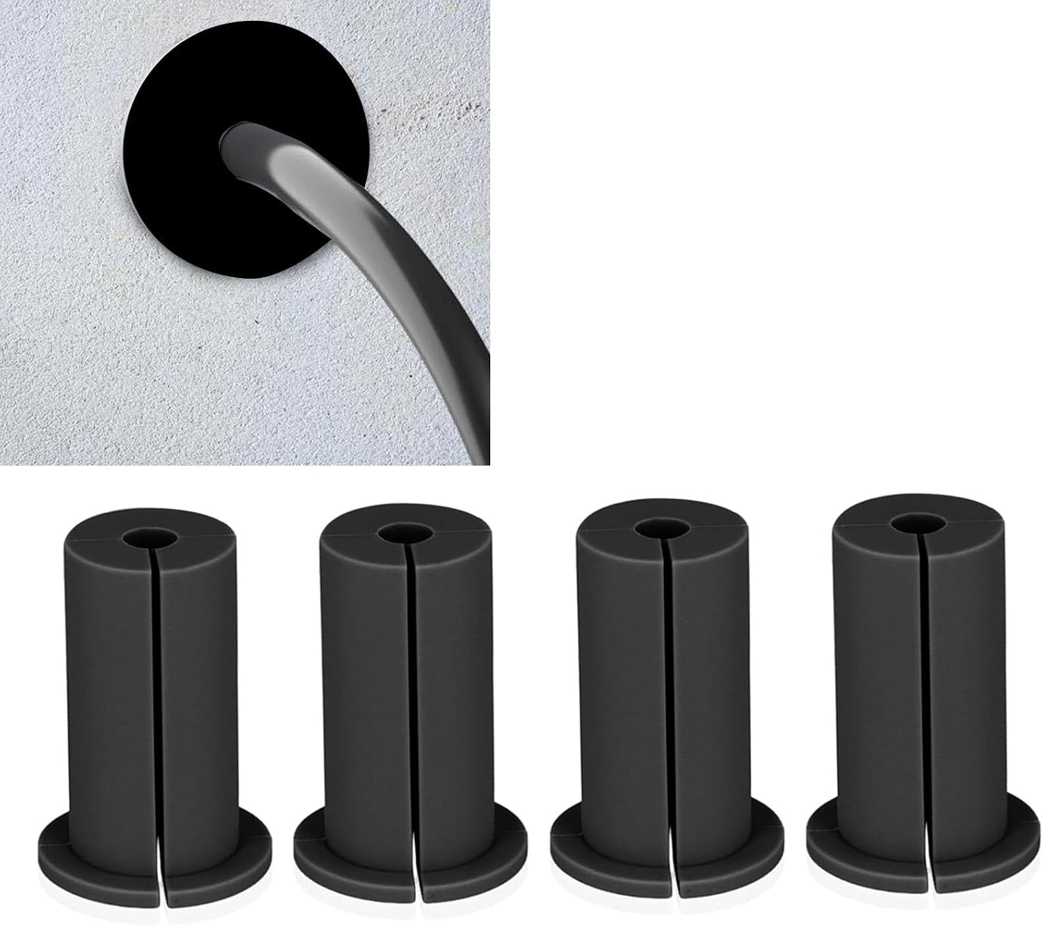 Detalle 2 de Eujgoov Cable Grommet Rubber