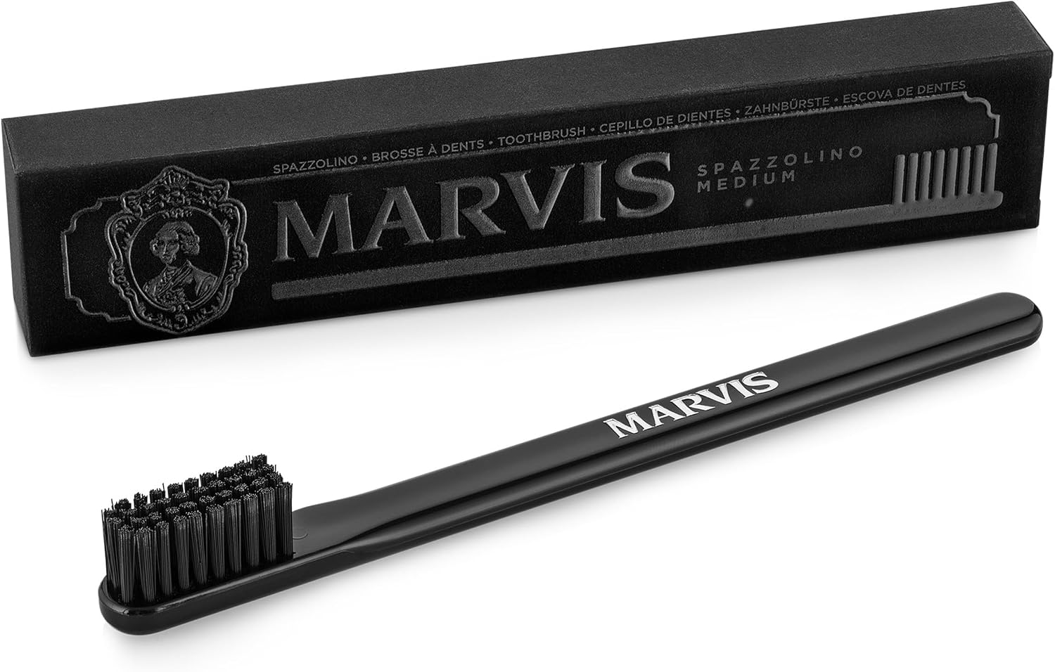 Detalle de MARVIS トゥースブラシ ふつう・コンパクト イタリア製歯ブラシ