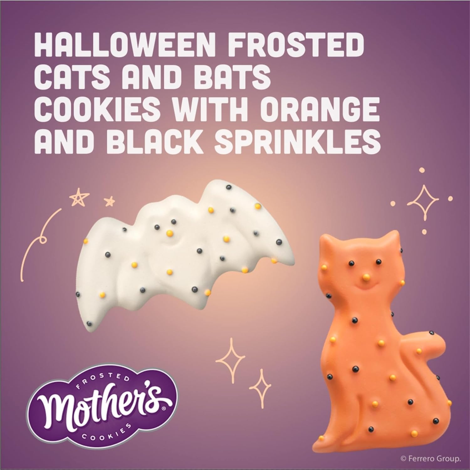 Thumbnail 2 de Mother's SUVELAM Eerie Critters Halloween Cookies, 30 Wrapped 0.5 oz Bags