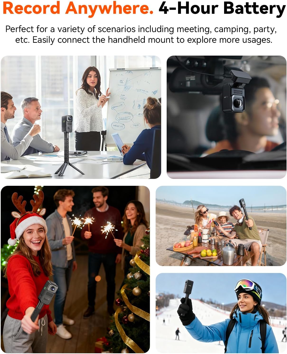 Thumbnail 3 de Vantrue E360 ACE 585° all-channel dash cam