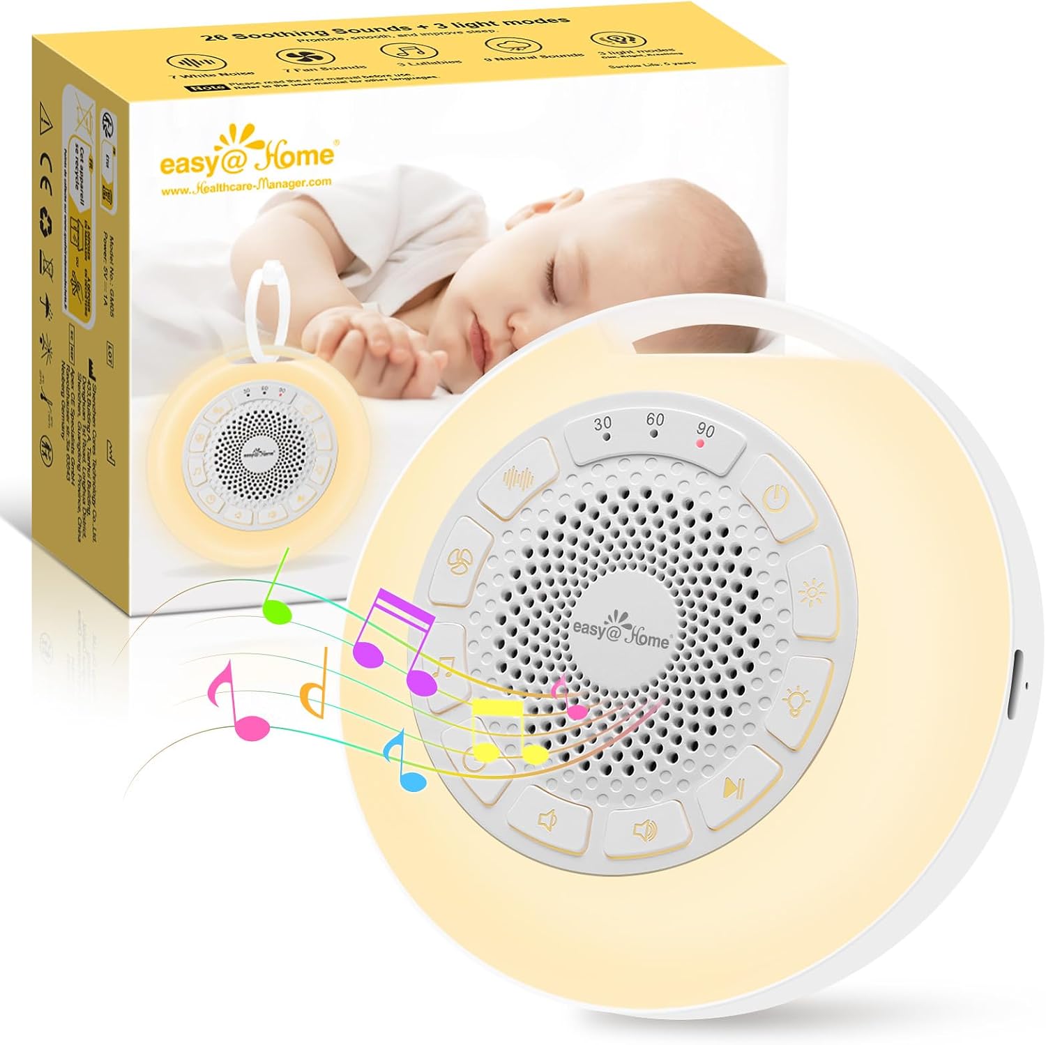 Detalle de Easy@Home Machine Ă bruit blanc 26 đ€