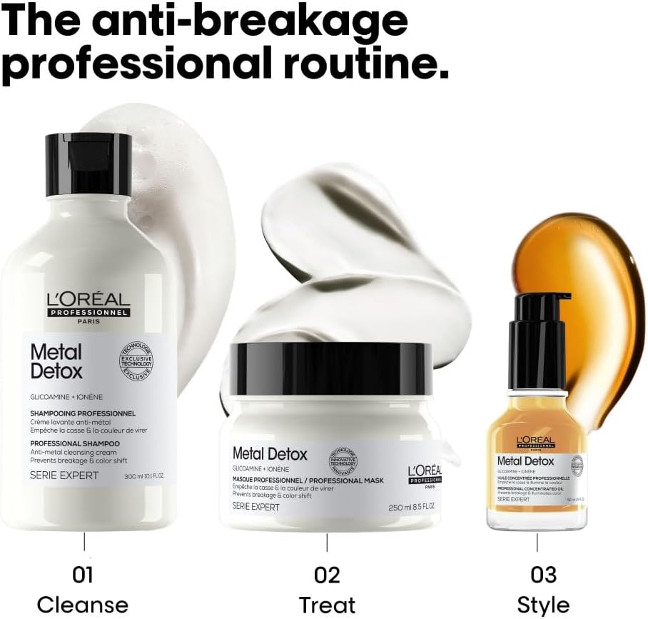 Thumbnail 5 de L’Oréal Professionnel Metal Detox Hair Mask: Prevent Breakage & Colour Fade from Hard Water