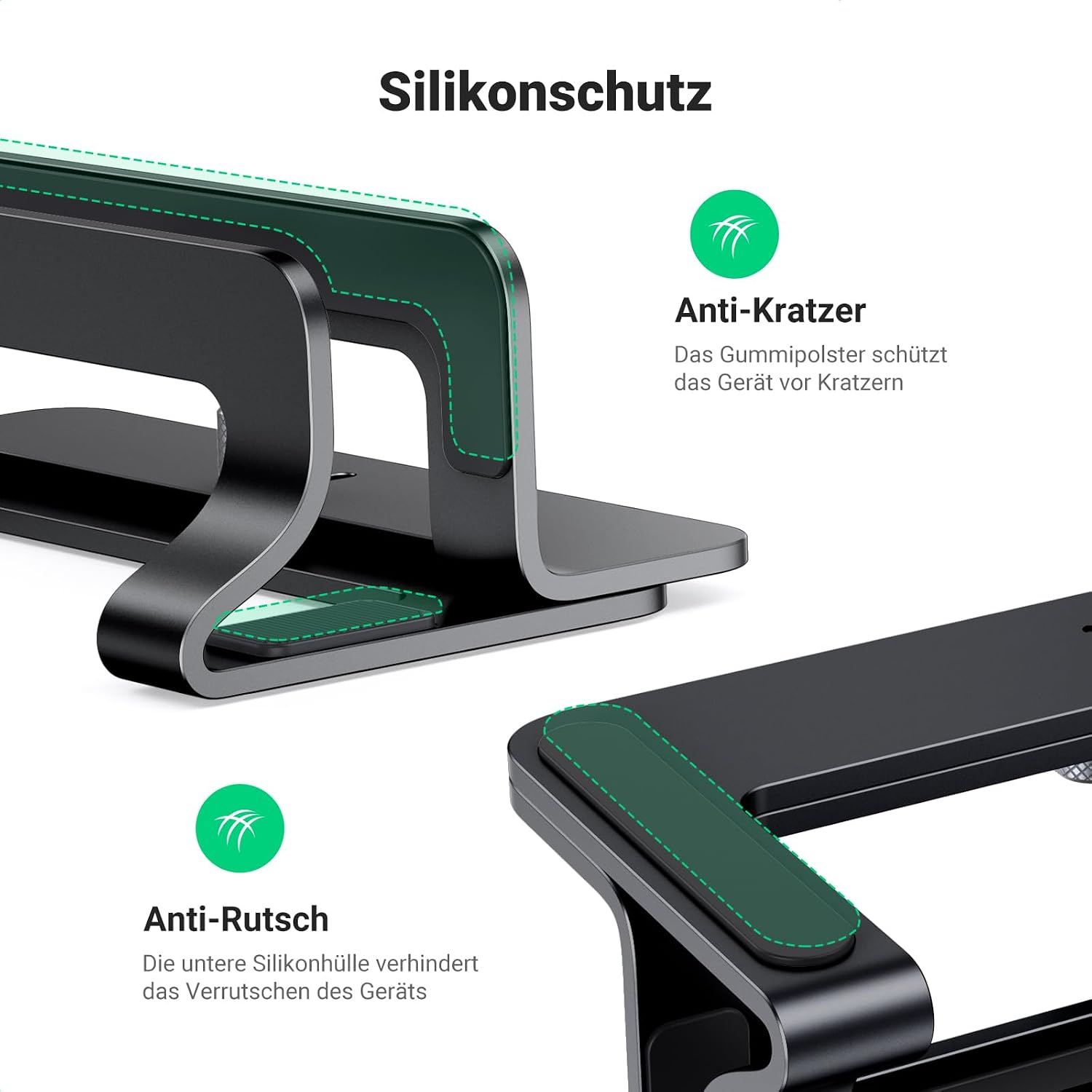 Thumbnail 6 de UGREEN Vertikaler Laptop Ständer 1,25–2,55 cm