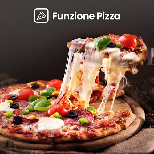 Thumbnail 4 de Forno da Incasso Hisense BI64213E4PX: 77 L Multifunzionale con Pizza 300°C, AirFry e Pulizia Pirolitica