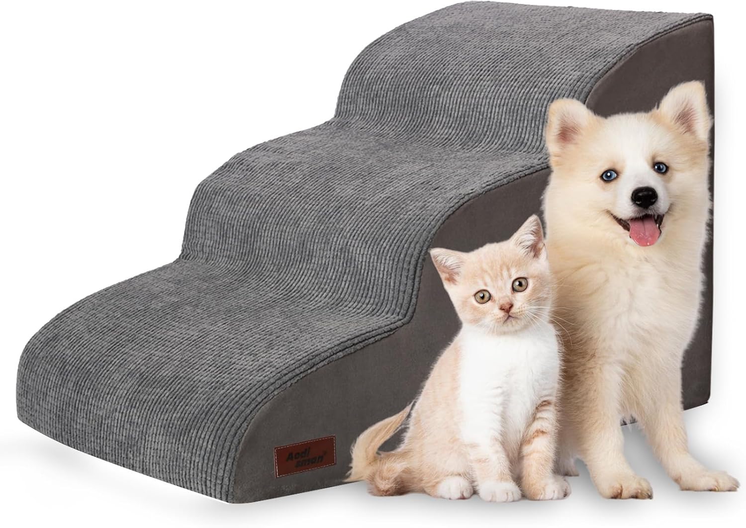 Detalle de Aodisman 3-Step Dog Ramp 15.7" H