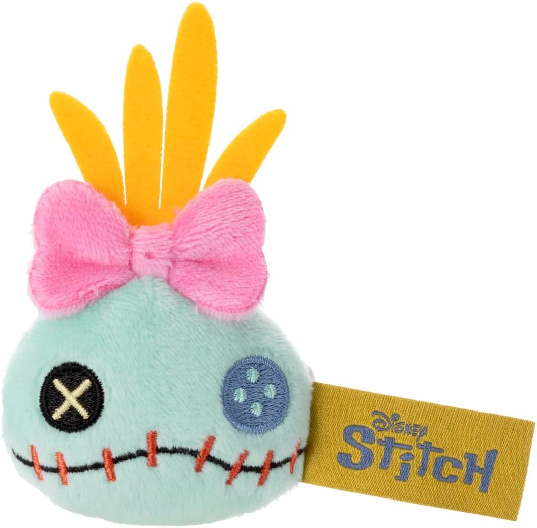 Detalle de タカラトミーアーツ ディズニーキャラクター リロ&スティッチ スクランプ ぬいぐるみバッジ 高さ約10cm