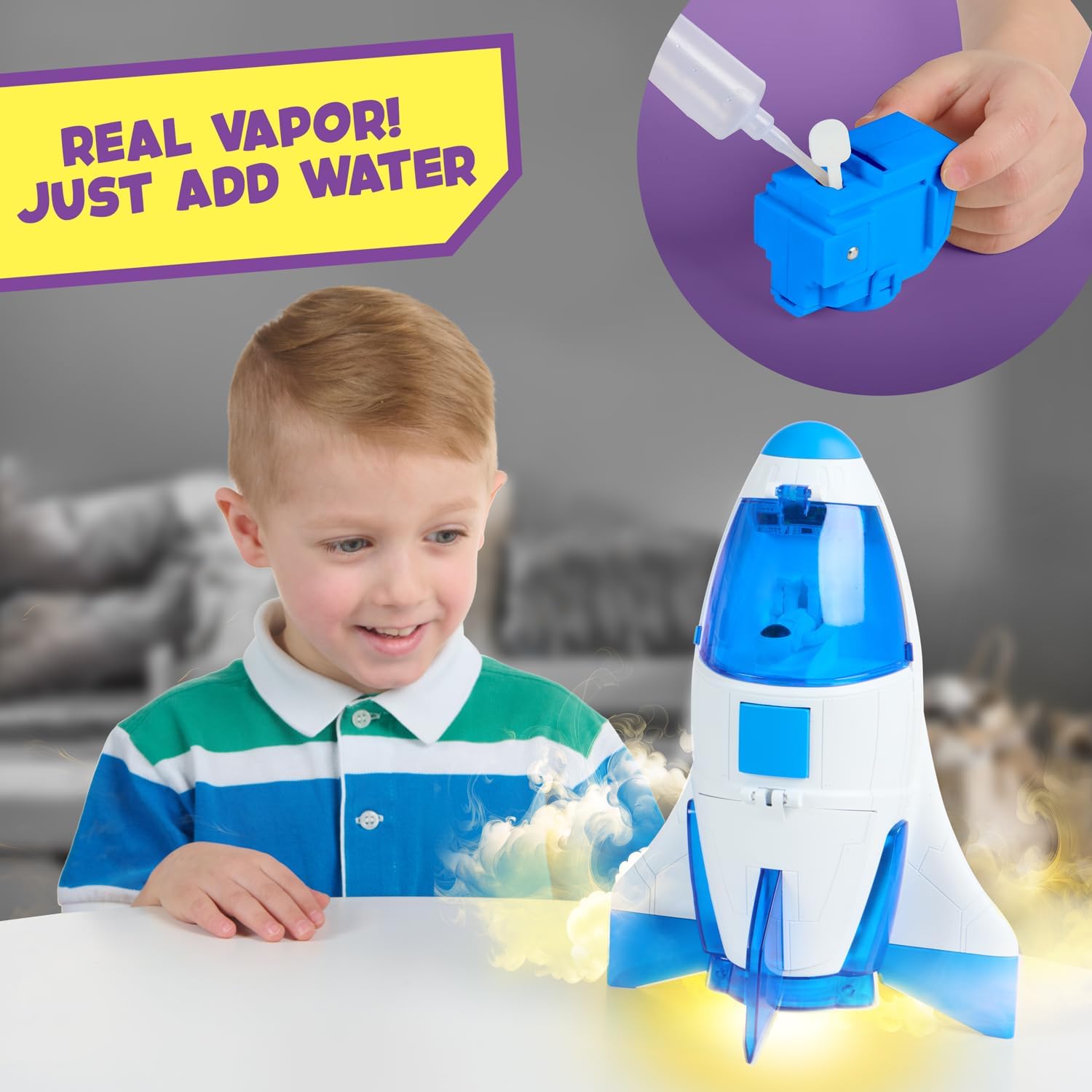Thumbnail 2 de EnergX Amazing Vapor Rocket with Astronaut Toy 🚀