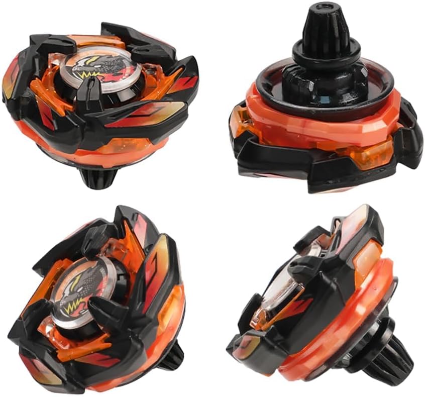 Detalle de Set Battle X Gryo: 4 trottole da combattimento e 2 lanciatori per bambini 6+