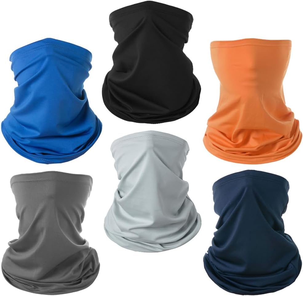 Detalle 2 de Breathable Bandana Face Masks, 6-Pack