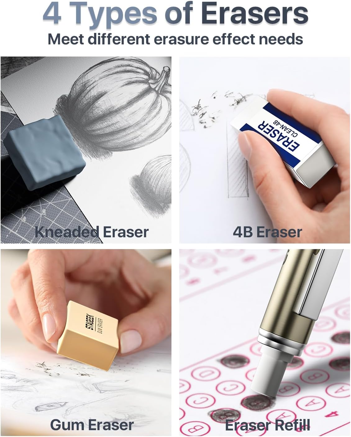 Thumbnail 4 de STAGEEK 30-teiliges Druckbleistift-Set mit Metallstiften, LEDertasche und Minen 0,5/0,7/0,9/2,0 mm