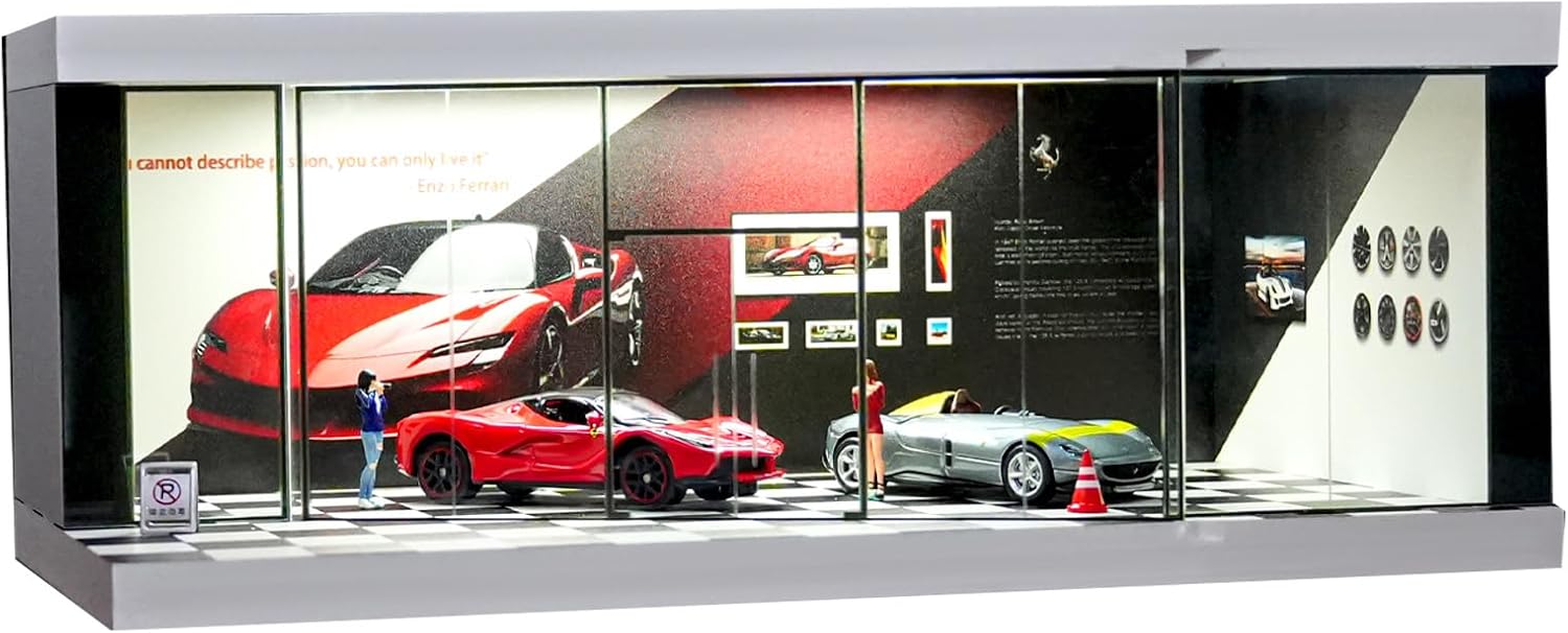 Thumbnail 6 de Kivcmds Diecast Car Display Case for 1:64 Models