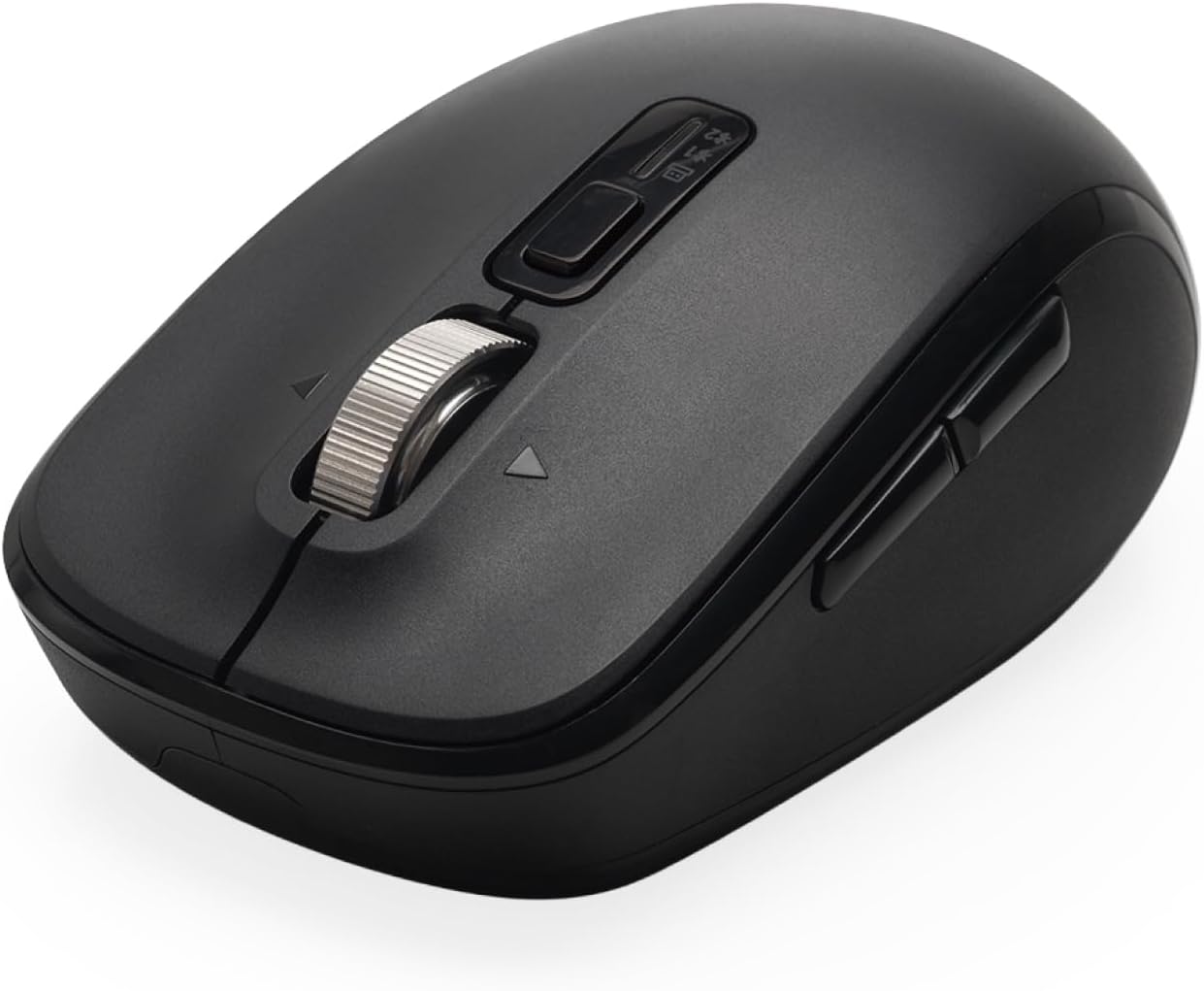 Detalle de エレコム OSMOD8 M-MY50MBSBK-G 静音ワイヤレスマウス Mサイズ・高速スクロール対応