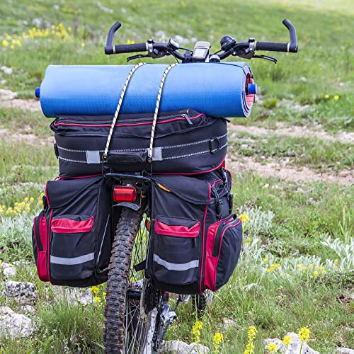 Detalle 1 de Set da 10 corde elastiche con ganci per teloni e bici 🎣