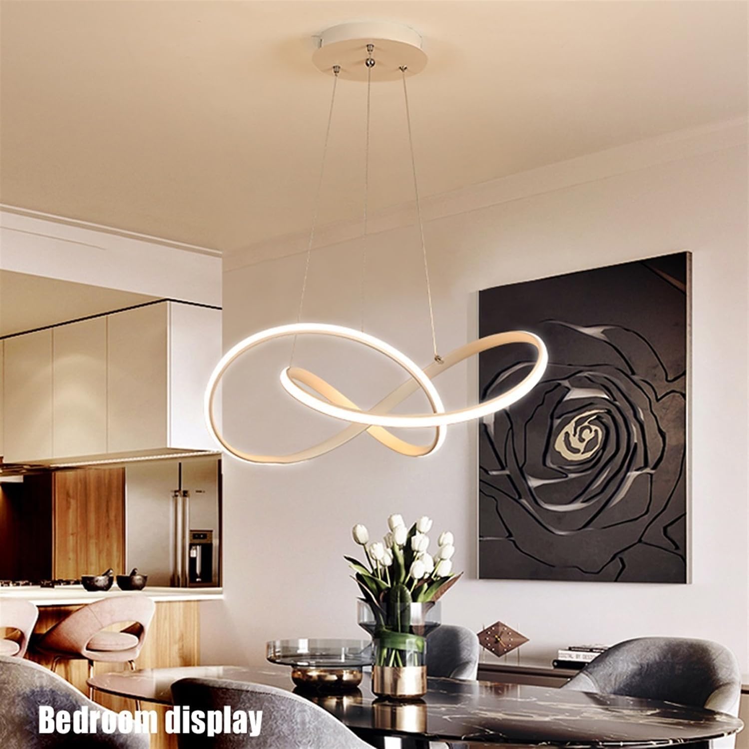 Detalle 2 de 30W Lampada a Sospensione LED 50 cm 3000–6000K
