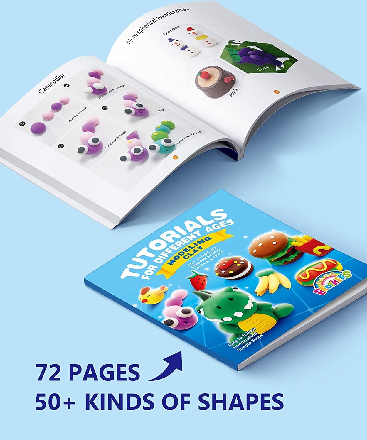 Thumbnail 1 de SAGO BROTHERS Air Dry Clay 24 colours 🎨