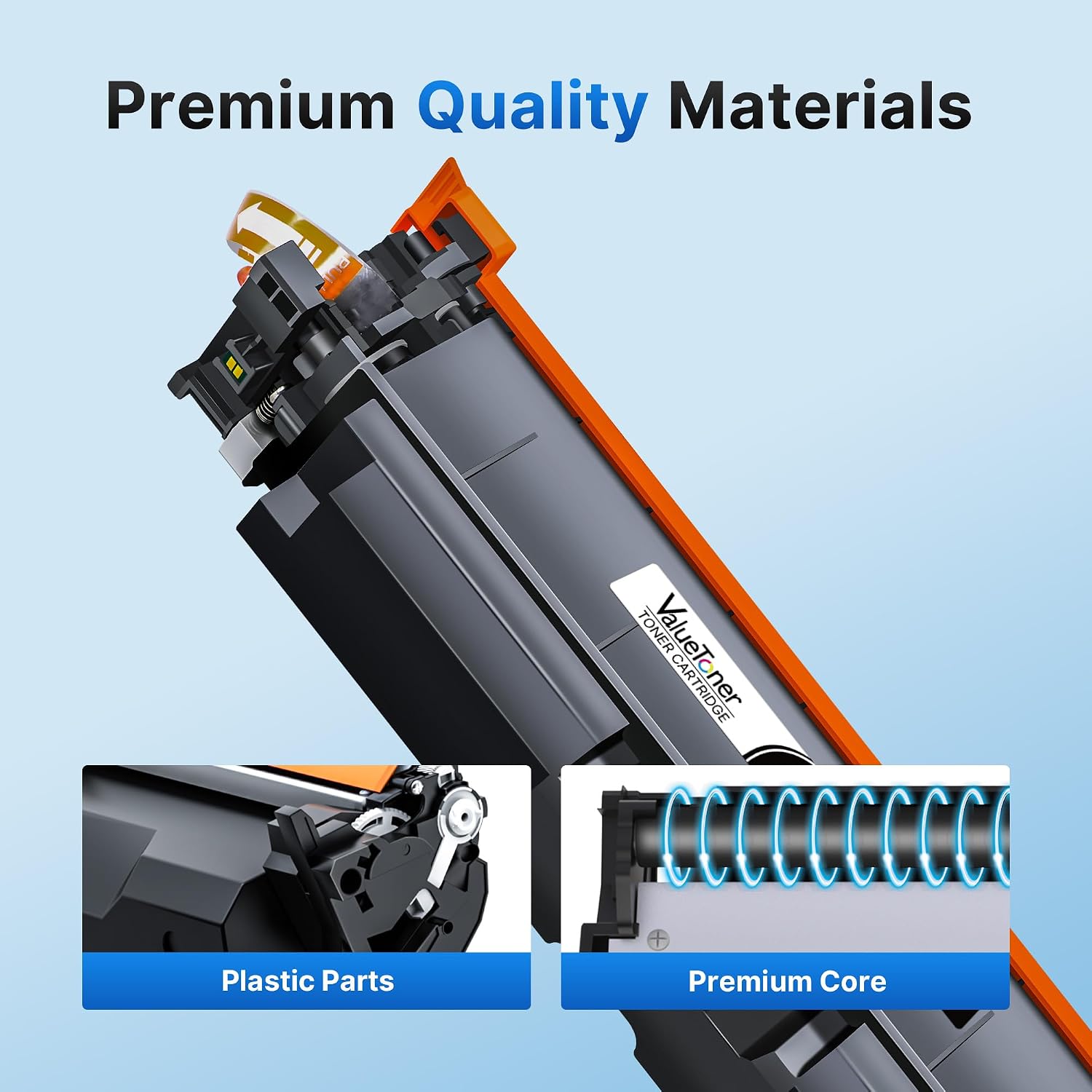 Detalle 2 de Valuetoner 210A Toner Cartridge 4-Pack with Chip for HP 4301/4201 Series