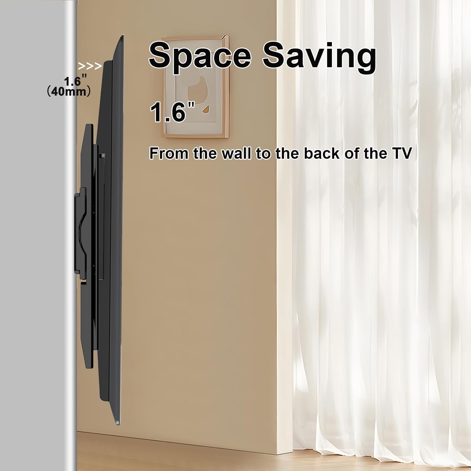 Thumbnail 6 de JXMTSPW TV Wall Bracket Fixed for 50–120 inch TVs: Heavy-Duty, Ultra-Slim, VESA 900x600