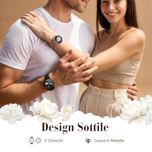 Thumbnail 3 de Baolubao smartwatch donna con chiamate Bluetooth e due cinturini