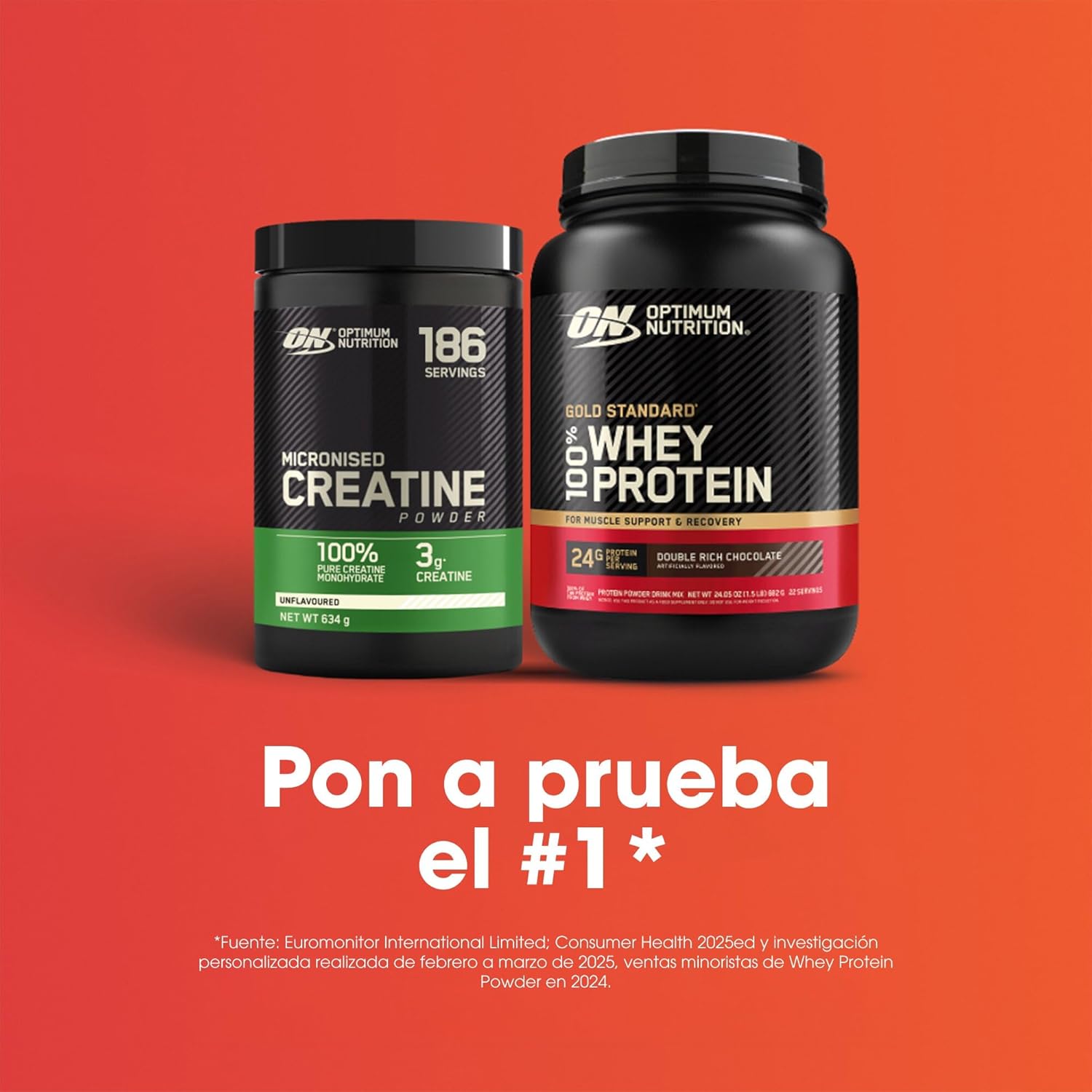 Thumbnail 4 de Optimum Nutrition Creatina Micronizada 💪 186 Porciones