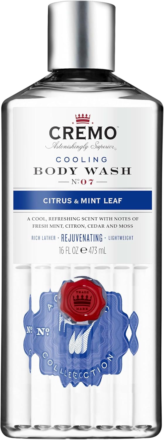 Detalle de Cremo Astonishingly Superior Bagno Doccia Corpo Rinfrescante – gel doccia da 473 ml con profumazioni agrumi e menta