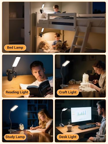 Thumbnail 4 de Lampe de Lecture ReinHoo sans fil – 9 niveaux de luminosité, 5 couleurs et 4000 mAh