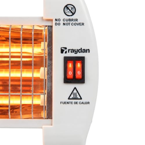 Detalle 2 de THINIA HOME Estufa de cuarzo 1200 W con 3 niveles y sensor antivuelco