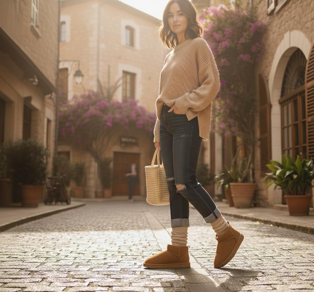 Thumbnail 5 de CUSHIONAIRE Hip-3 Suede Ankle Boots 🚶♀