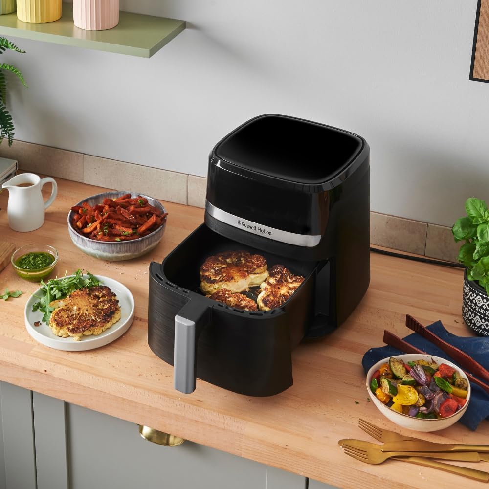Thumbnail 5 de Russell Hobbs Friggitrice ad Aria 5,5L Rapid Air – Compatta, 9 Funzioni, Lavastoviglie