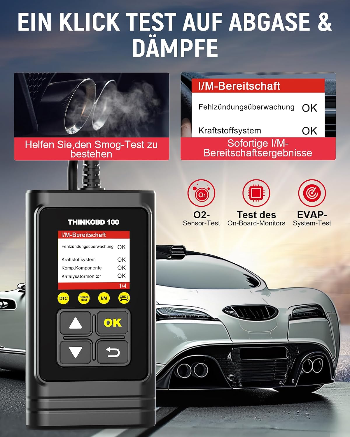 Thumbnail 4 de thinkcar THINKOBD 100 OBD2 Diagnosegerät