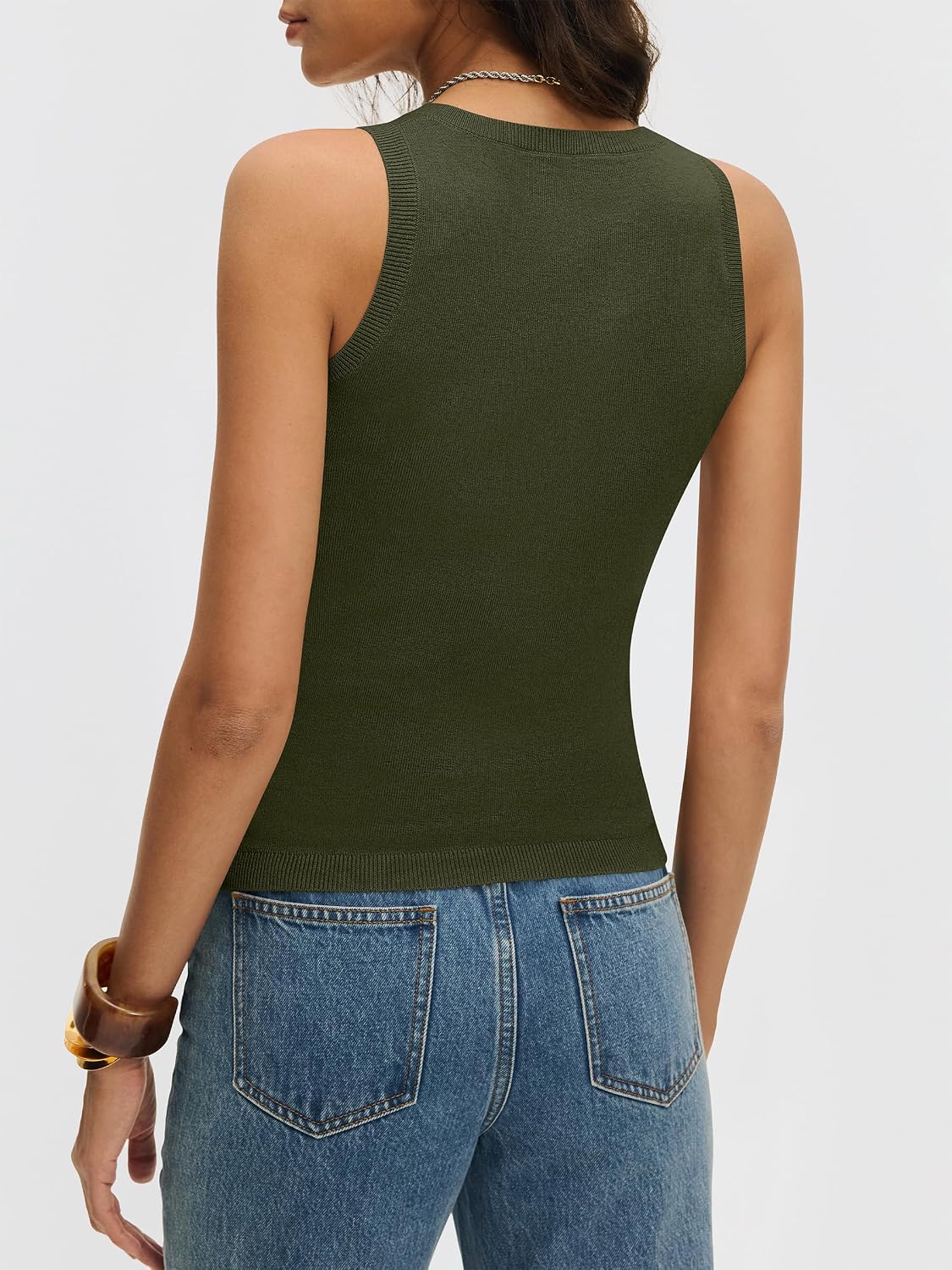 Detalle 1 de ANRABESS Sweater Tank Top, Wool Blend