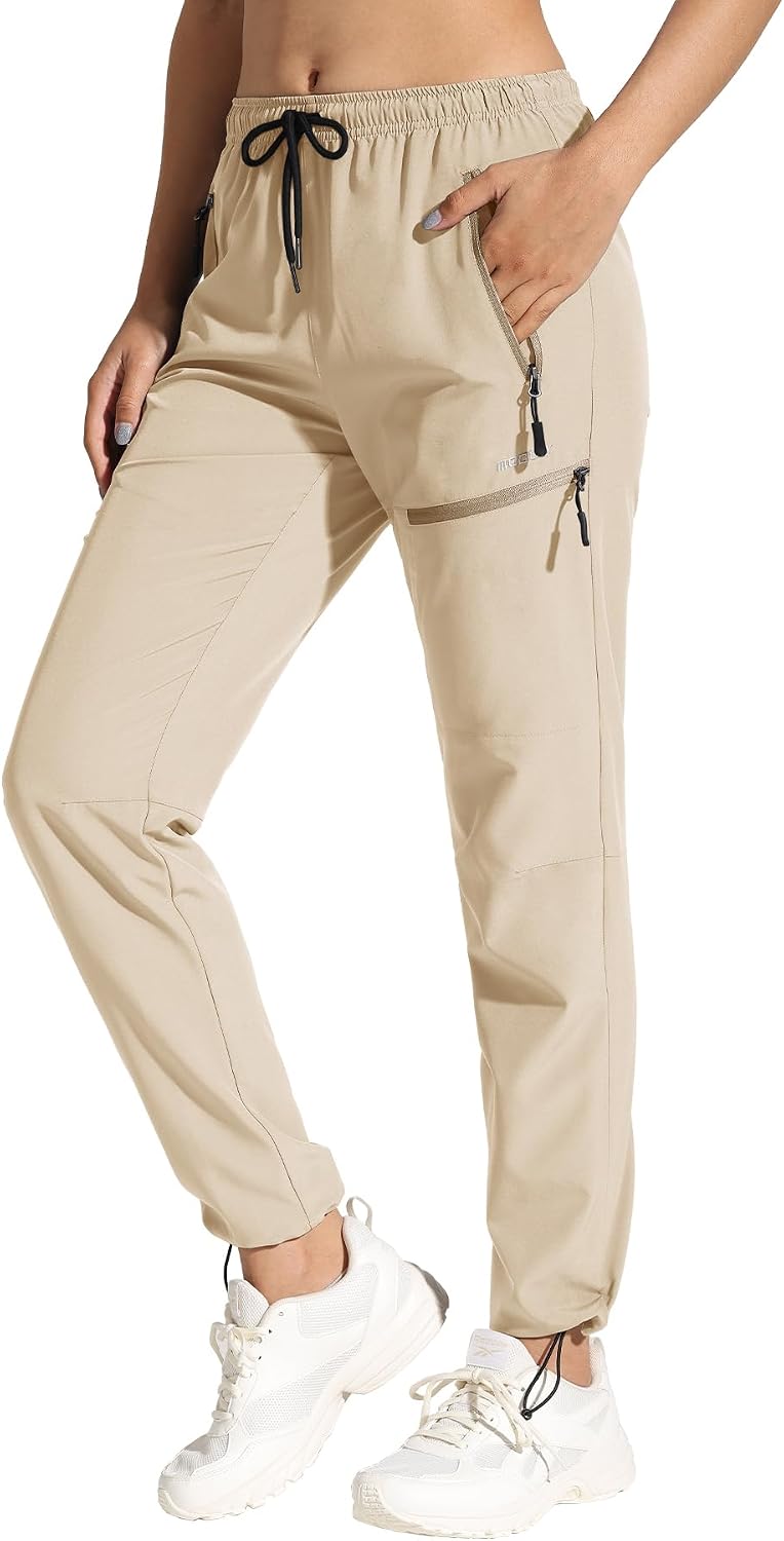 Detalle de MOCOLY Pantalon Randonnée Femme Léger à Séchage Rapide et Imperméable – UPF50