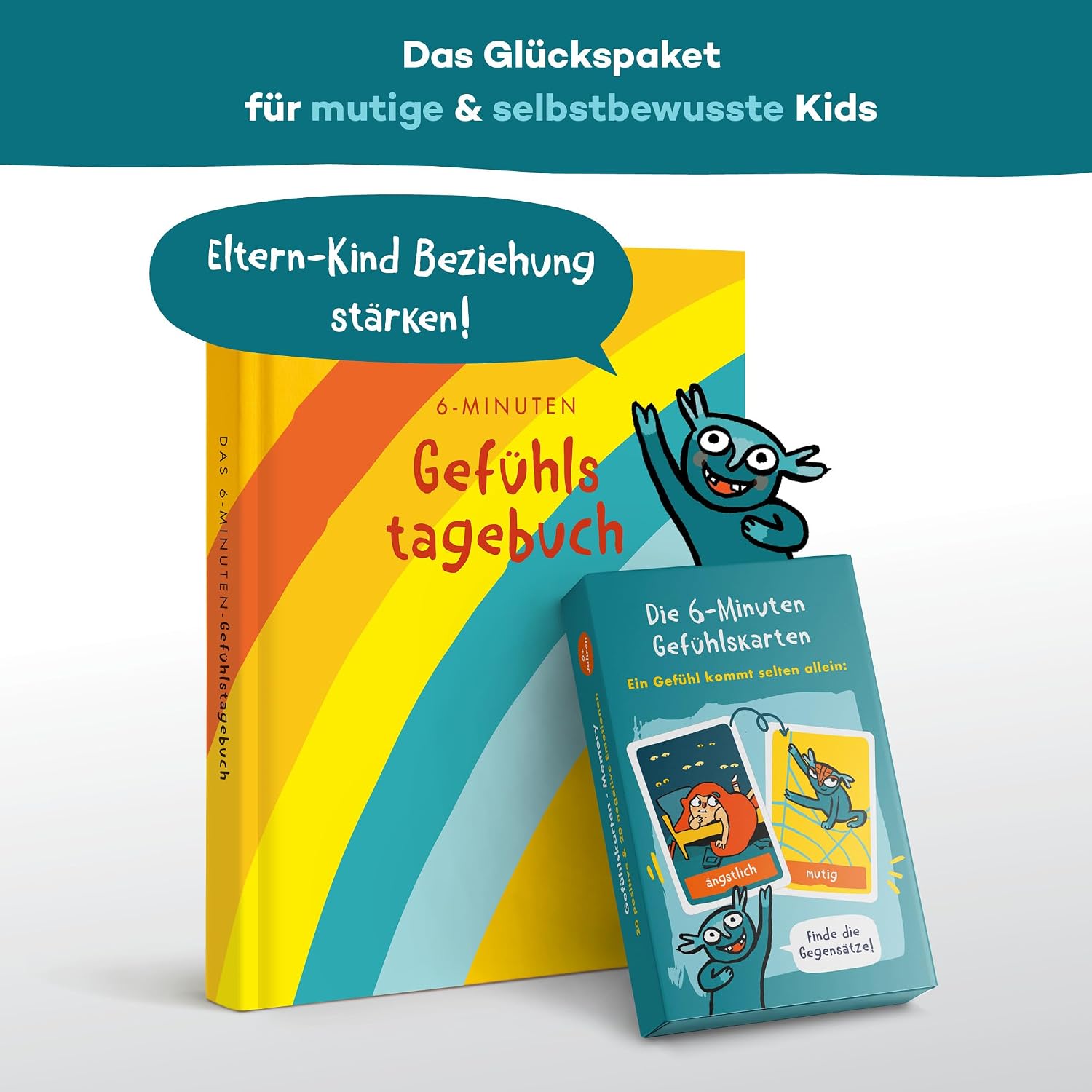 Thumbnail 6 de 6‑Minuten Gefühlstagebuch für Kinder 6–12 Jahre 📘