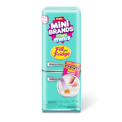 Detalle de Kit de Juego Mini Brands Fill The Fridge con luz ultravioleta de ZURU