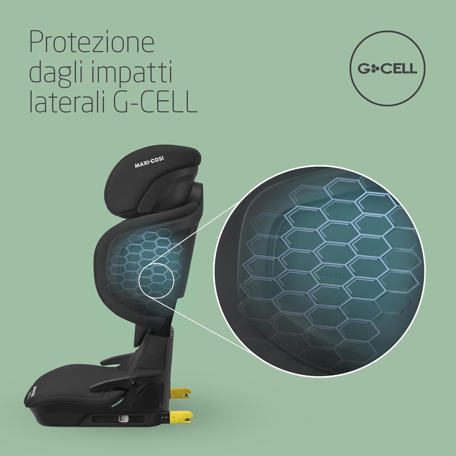 Detalle 2 de Maxi-Cosi Tanza i-Size seggiolino 3,5-12 anni