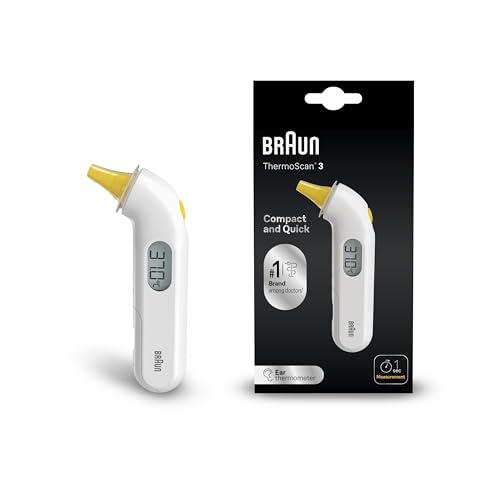 Detalle de Braun ThermoScan 3 IRT3030 — Thermomètre auriculaire rapide pour bébés et nourrissons