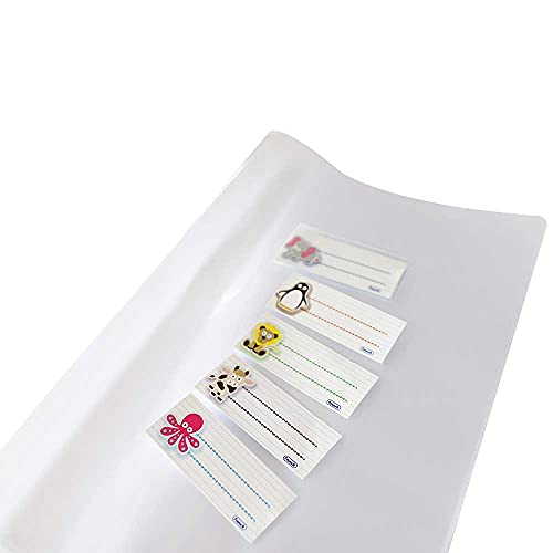 Detalle de Favorit Copertine Quaderni A4 con Etichetta, 10 Pz Trasparenti